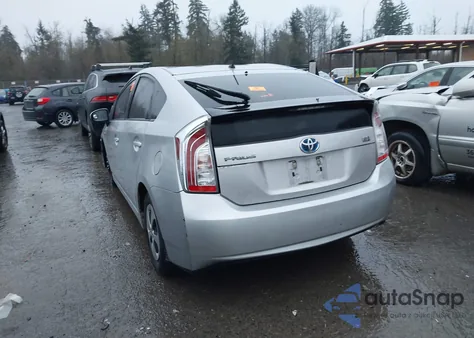 2013 Toyota Prius Two из США, поврежденный, VIN JTDKN3DU5D5565524